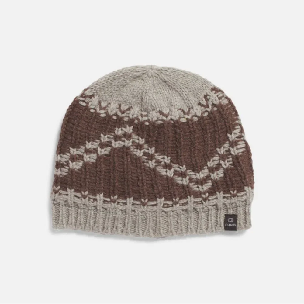 Chaos Chunky Knit Wool Blend Beanie